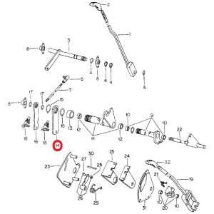 104127C1U Arm, Rev Shift