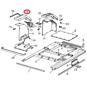 104331C2 Sector Cover, LH