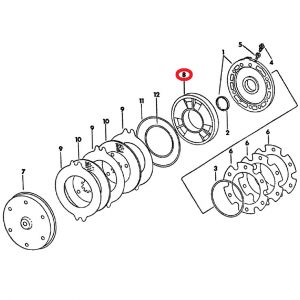 104655C1U Brake Piston