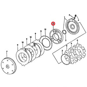 104656C1 Piston, Brake