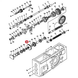 1061195C1U Gear, 39T