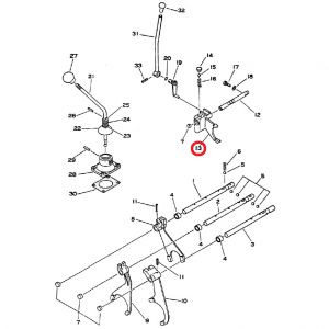 1061198C4U Fork, Hi-Lo Shift