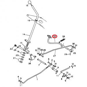 1061726C3U Pedal, Accelerator 284