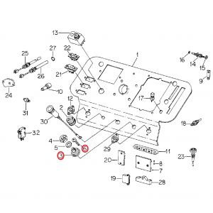 107682C1. Starting Switch, 3 Position