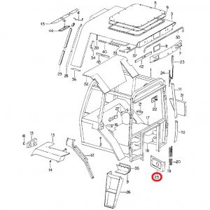 117746C2U Panel, LH Lower Light