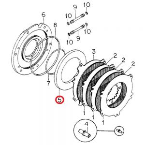 120490C1 Brake Piston, 5088