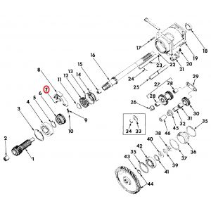 3048731R1U Shoe, Gear Shifter Fork