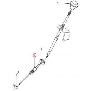 3234947R2. Cable, Fuel Shut-off Control