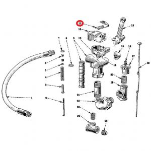 353107 Bracket, Control Valve Support