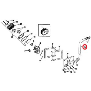 370964R91. Hose Assy, 560/660