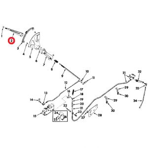 371404R1U Handle, Tel-A-Depth