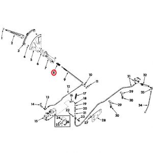 371603R1U Spring, Touch Control Friction