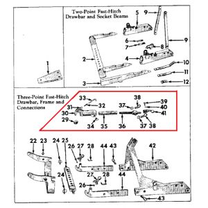 372466R1U Top Link End, 240/340