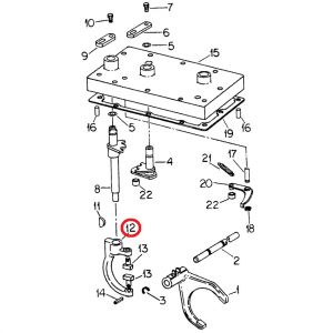 380308R2U Fork, Reverse Shift