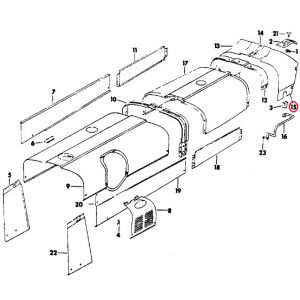 388737R1 Steering Support Housing, RH NEW