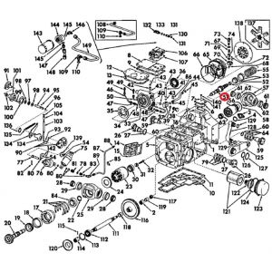 396081R11 Shaft, Hyd Pump