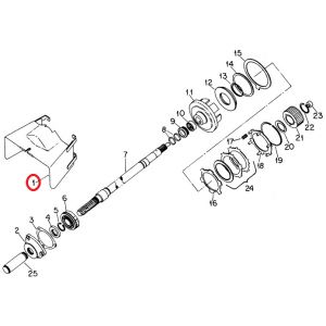 401734R1 PTO Shield, 85 Series