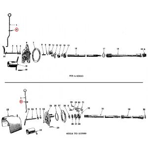 51449DU Rod Guide, H/M PTO