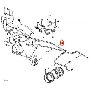 66094C1U Tube, Brake Line