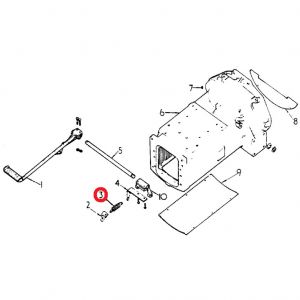 703943R93 Spring, Clutch Pedal Return