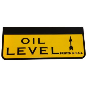 8000227 Decal, Oil Level