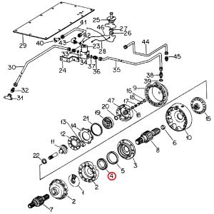 9823420 Bearing, Roller Cone