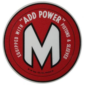 BC146 M Decal, M&W Add Power