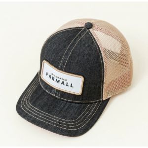 BC175 Trucker Hat, McCormick Farmall Black Denim