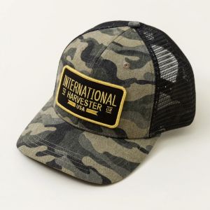 BC176 Trucker Hat, Camo IH Harvester 1902 USA