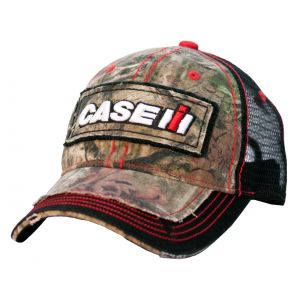 BC183 Youth Trucker Hat, CASE IH Distressed Camo