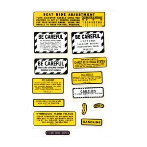 I272 Decals 560 Gas Set, Mylar