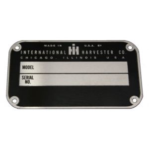 IHS2087 Serial Number Tag