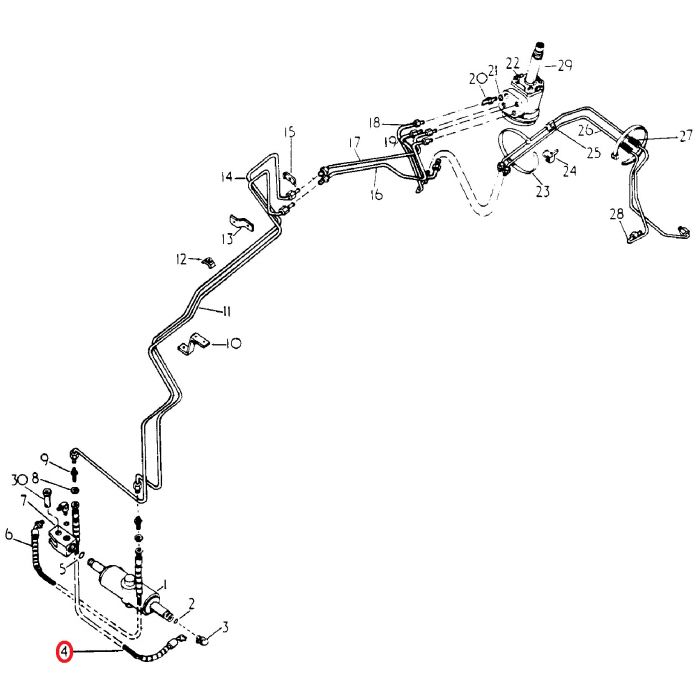 1313様　確認用　 No.435 3121235R2 Hose, Power Steering