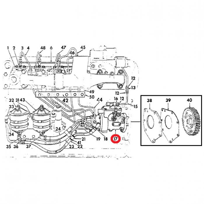339176R92 RD Injection Pump, 806