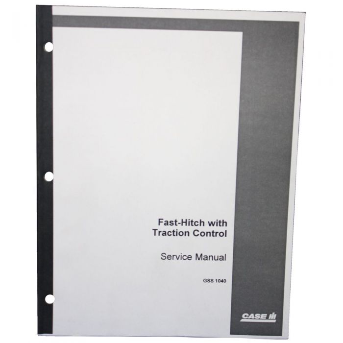 Farmall Fast Hitch w Traction Control Service Manual 