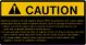 120391C1 Caution Decal, Cub