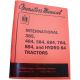1258519 Operators Manual, 385, 484, 584, 684, 784, 884, Hydro 84