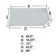 240875A1 Glass, Rear Window