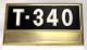 322912R1 Emblem, T-340