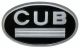 369068R1 Emblem, Cub Industrial Black