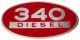 375193R1U Emblem, 340 Diesel Row-Crop