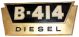 379592R1U Emblem, B-414 Diesel
