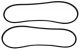 537072R92 Belts, Set of Two Fan Drive