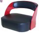 7124 Seat Assembly, Smooth Black Vinyl