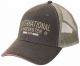 BC157 Trucker Hat, IH Khaki Tea Washed  Mesh USA