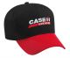 BC203 Case IH BLACK RED CHINO HAT