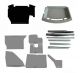 CA7100 KIT Cab Interior Kit, Complete Gray