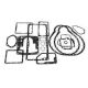 HC386683 Gasket Kit, Rear Housing