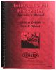 IHO2400A Operators Manual - 2400A
