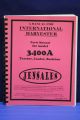 IHP3400ATLB Parts Manual - 3400A